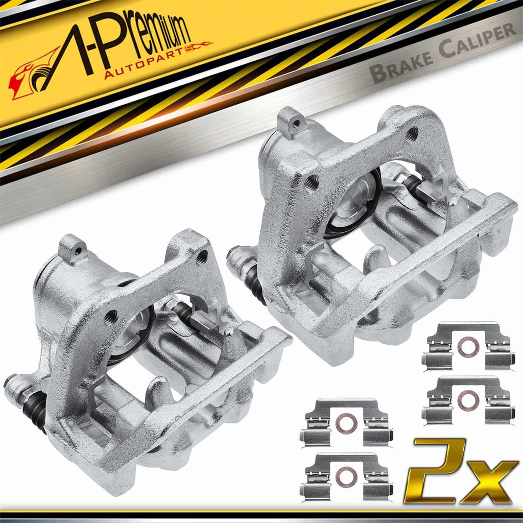 Pair Rear Brake Calipers for BMW 528i 535d 535i (2011–2016)