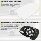 Mirror Glass for Audi A3 A4 A5 S4 S5 (2000â2023) Right Side RH