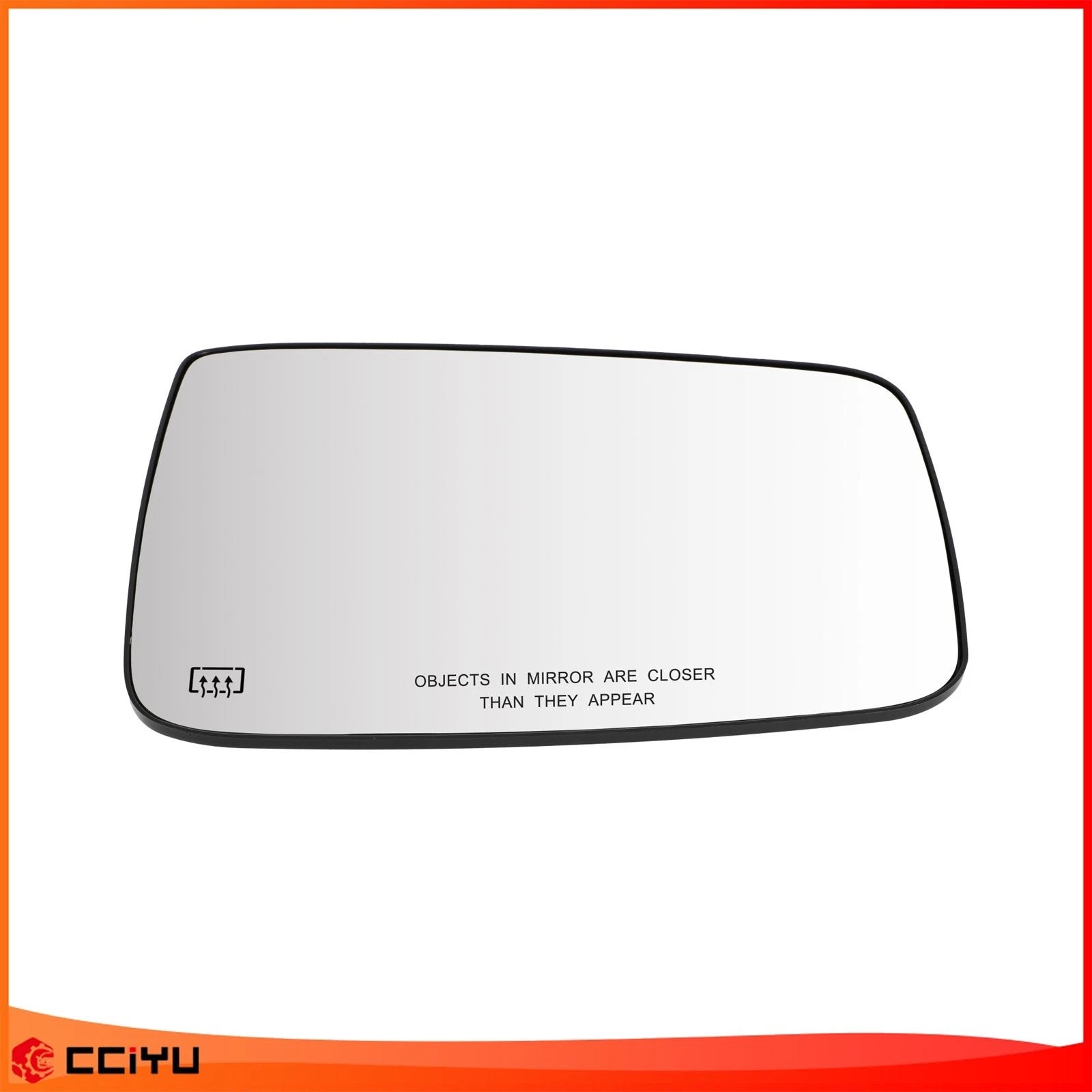 Heated Passenger Side Mirror Glass for Ram 1500 (2009–2018)