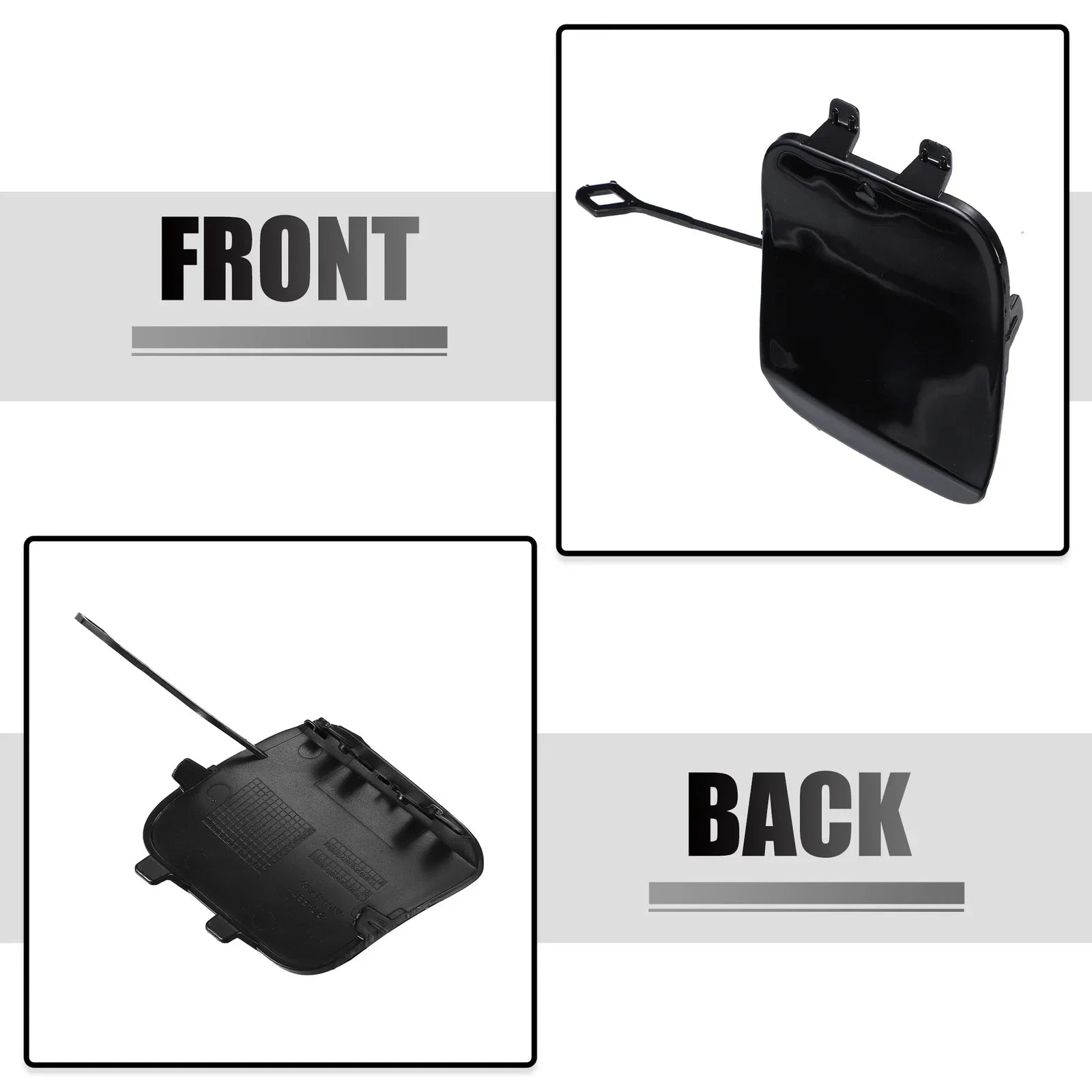 Front Right Tow Hook Cover for Mercedes Benz GLA45 AMG (2015-2017)