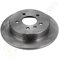 Set of 2 Front Rear Solid Brake Rotors for Chevrolet Monte Carlo (2006–2007)