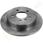 Set of 2 Front Rear Solid Brake Rotors for Chevrolet Monte Carlo (2006–2007)