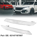 Set of 2 Front Bumper Reflectors for BMW X6 (63147187087, 63147187088)