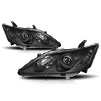 OE Style Black Housing Amber Corner Projector Headlights for Lexus ES350 (2007–2009)