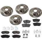 Brake Disc Rotors and Pads Kit for Infiniti I30 Nissan Maxima (1995–1999)