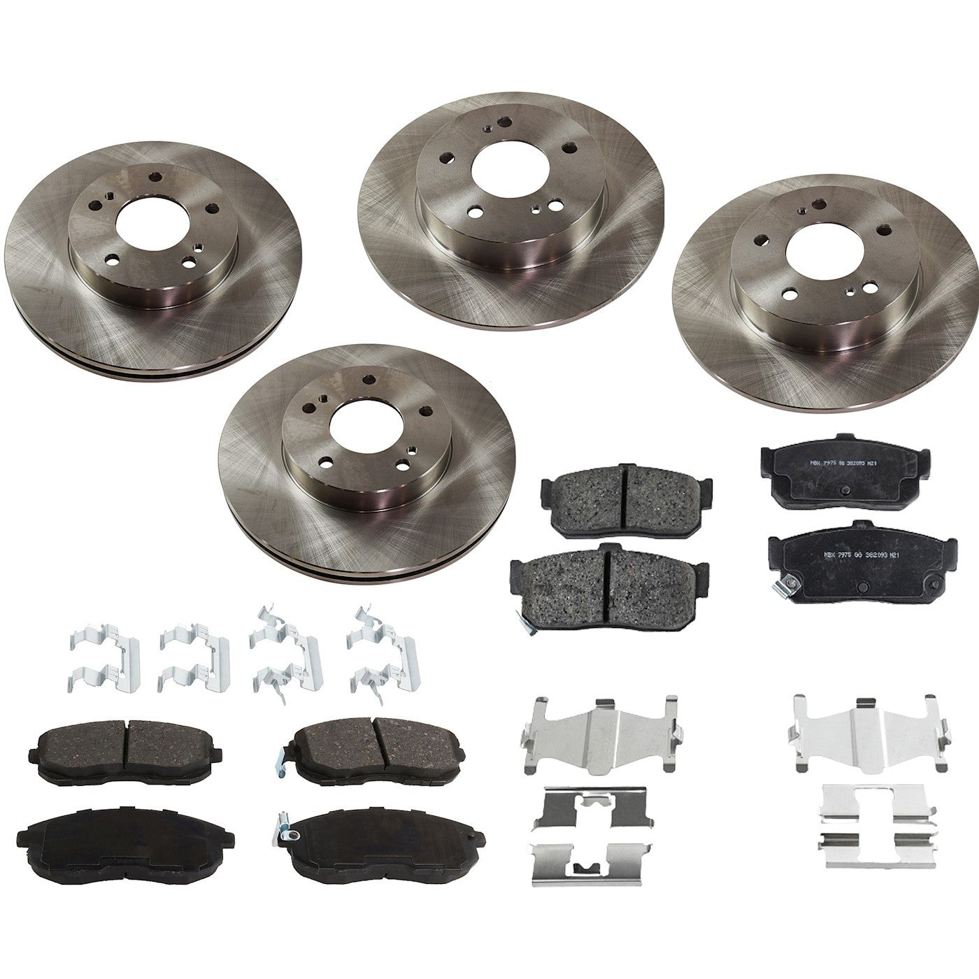 Brake Disc Rotors and Pads Kit for Infiniti I30 Nissan Maxima (1995–1999)