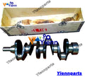 4LE1 Crankshaft for Isuzu HITACHI EX55, 45NX, SUMITOMO SH55U (Excavator)