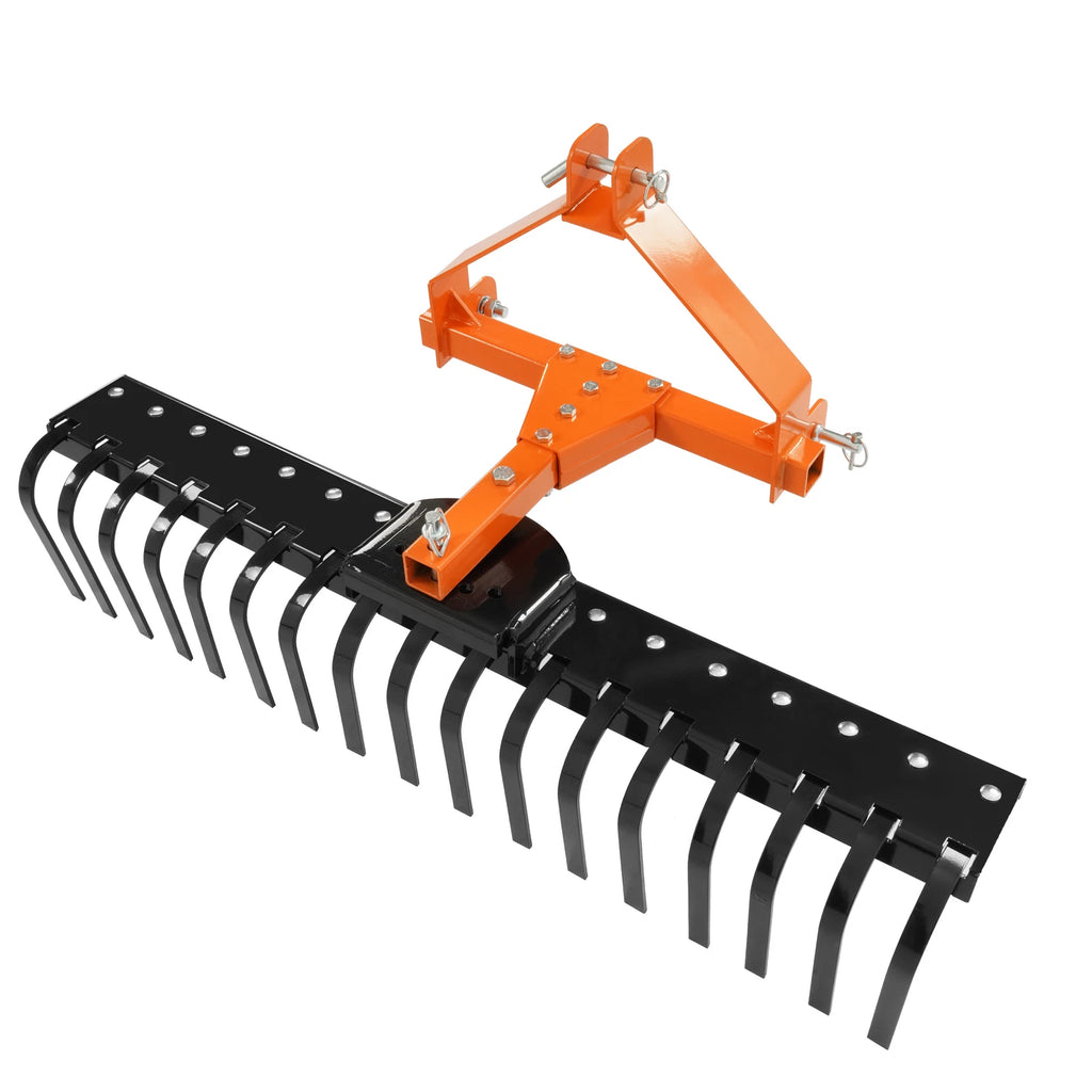 50" 3-Point Landscape Rake for Cat 0 Tractor