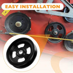 Deck Flat Idler Pulley for Exmark Lazer Z, Toro Titan (132-9425, 103-8743, 116-4668)