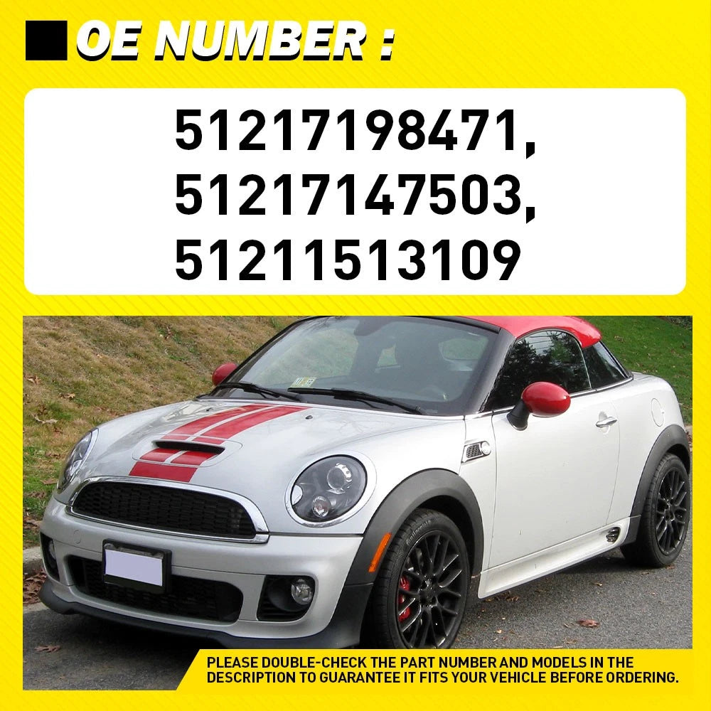 Front Left Outside Door Handle for Mini Cooper R50 R52 R53 R55 R56 R57 R58