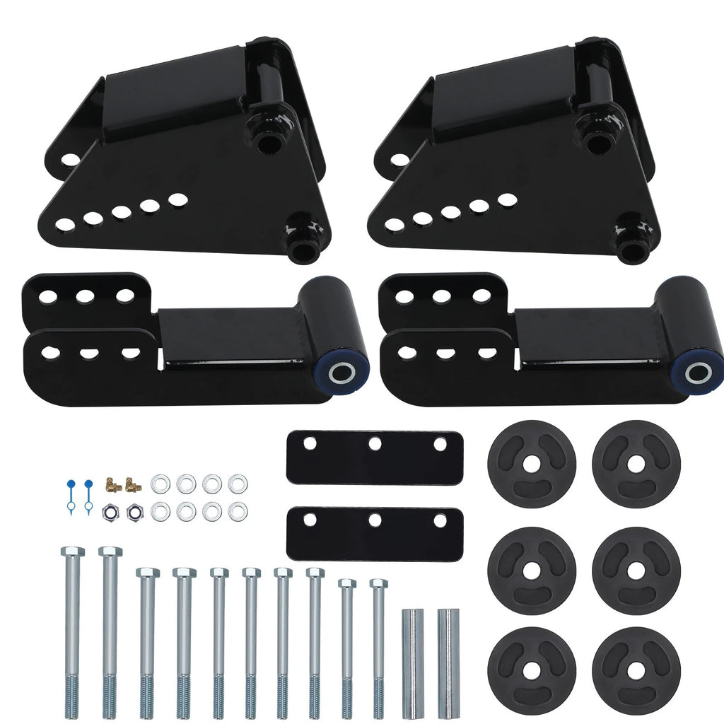 2" Front 2-5" Rear Body Lift Kit for Chevy Astro GMC Safari AWD (1996–2005)