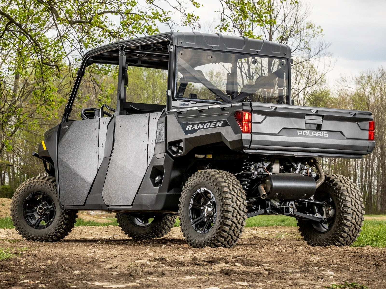 SuperATV HDPE Half Doors for Polaris Ranger 1000 Crew (2026+)