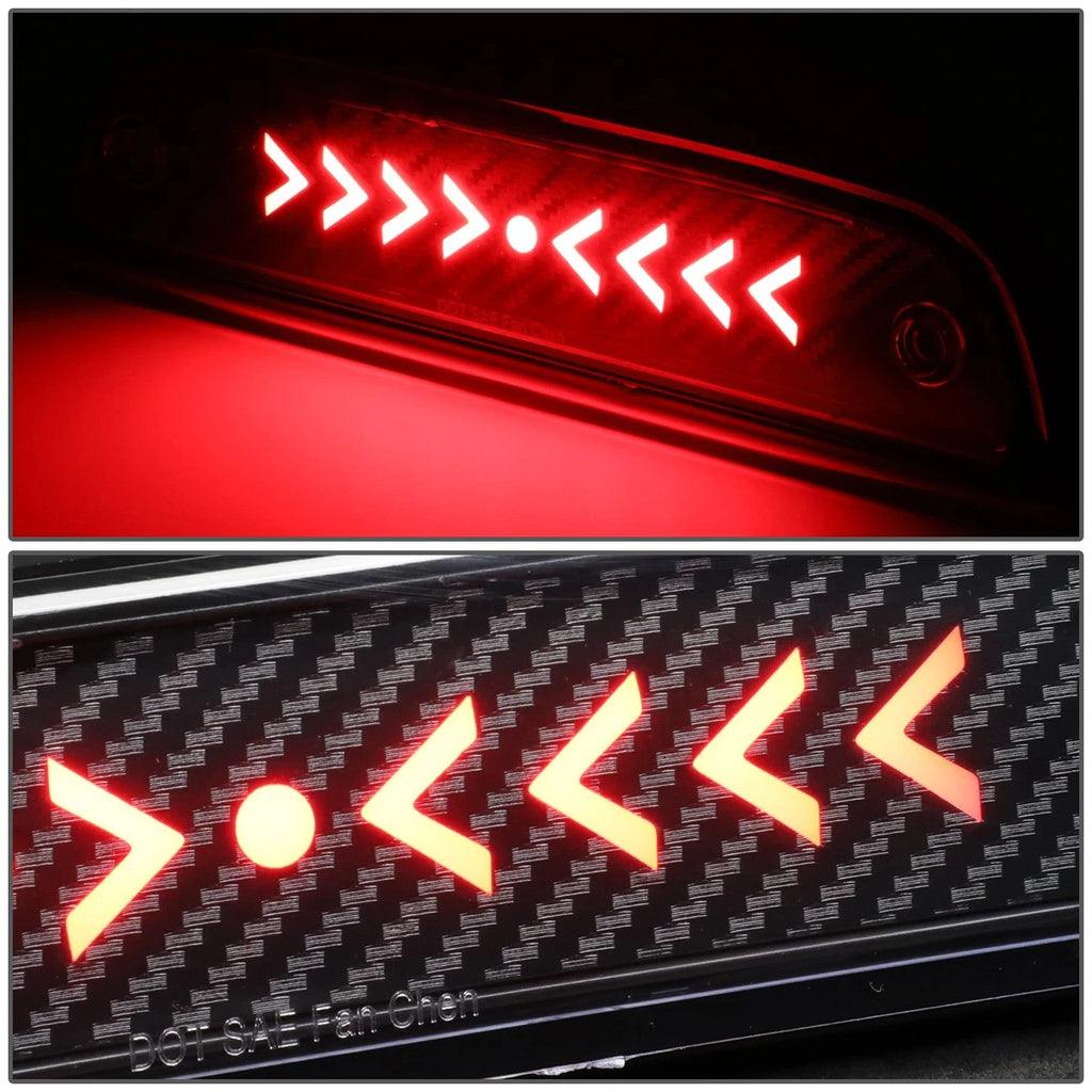 Pulse Arrow LED Carbon Fiber 3rd Brake Light for Toyota Tacoma (1995–2015)