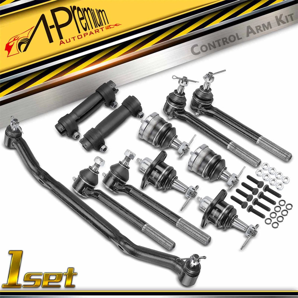 Set of 11 Inner & Outer Tie Rod Ball Joints for Chevy Blazer (1996–2005)