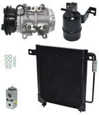 AC Compressor Kit with Condenser for Plymouth Voyager 2.5L (1990–1990)