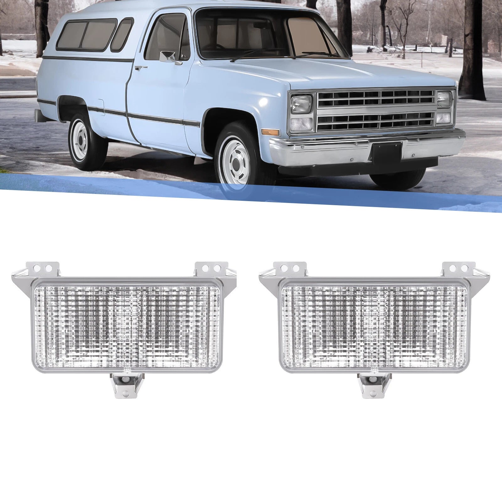 Turn Signal Light Pair for Chevy GMC Pickup Truck