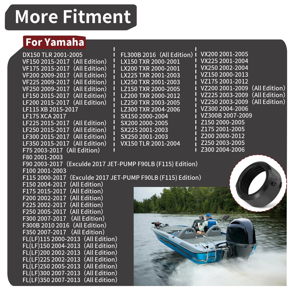 Rigging Fastener for Yamaha Outboard VF150/175/200/225/250 (2000–2023) 68F-42753-00-00