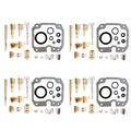 4X Carburetor Repair Kit for Yamaha YFB250 Timberwolf 250 (1992–1998)