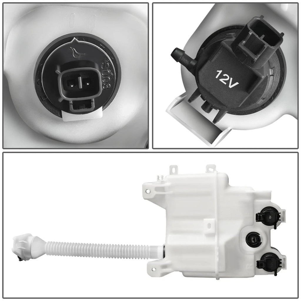 Windshield Washer Reservoir Tank Bottle w/ Level Sensor for Lexus RX350 (2010–2015)