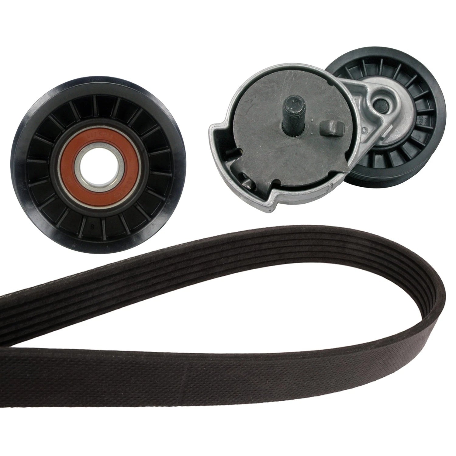 Drive Belt Idler Pulley Tensioner Kit for Dodge Caravan (2001–2007)