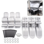 6x Aluminum Tarp Stop Upright Kit for Trucks