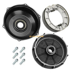 Rear Brake Drum Cover Hub Shoes Set for Honda Foreman 500 TRX500 (2014–2019)