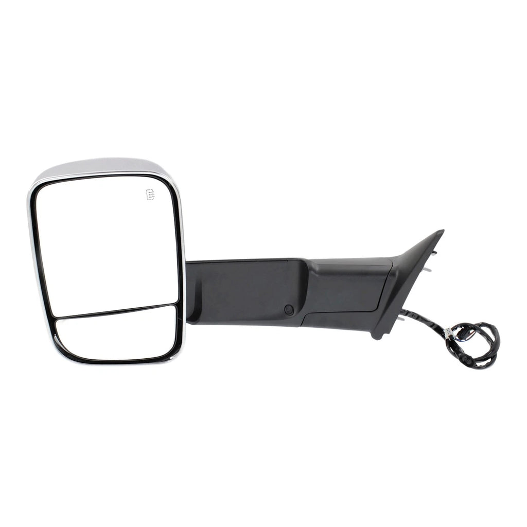 Tow Mirror for Ram 2500 (2013–2018) Left Side Power Fold Heated Signal