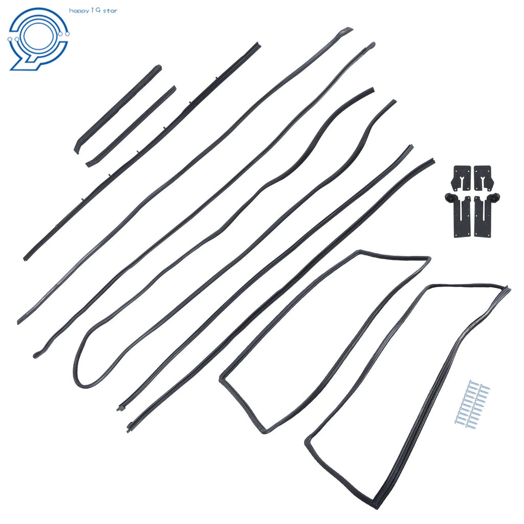 10Pcs Weatherstrip Seal Kit for Ford Mustang (1965–1966)