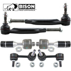 6pc Front Sway Bar Tie Rod End Kit for Chevy GMC Isuzu Olds