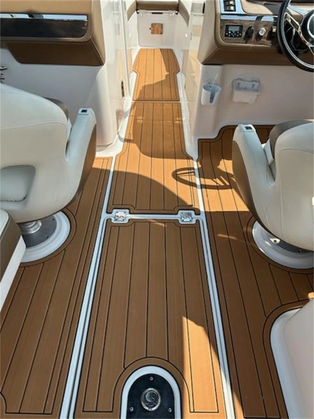 EVA Foam Faux Teak Floor Pad for Chaparral 257 SSX (2016)