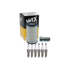 Wix Engine Oil Filter & Denso 6 Iridium LL Spark Plugs for W203 C280 C350 (2001–2007)
