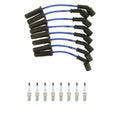 NGK Wire Set & 8 G-Power Platinum Spark Plugs for Avalanche Tahoe (2002–2013)