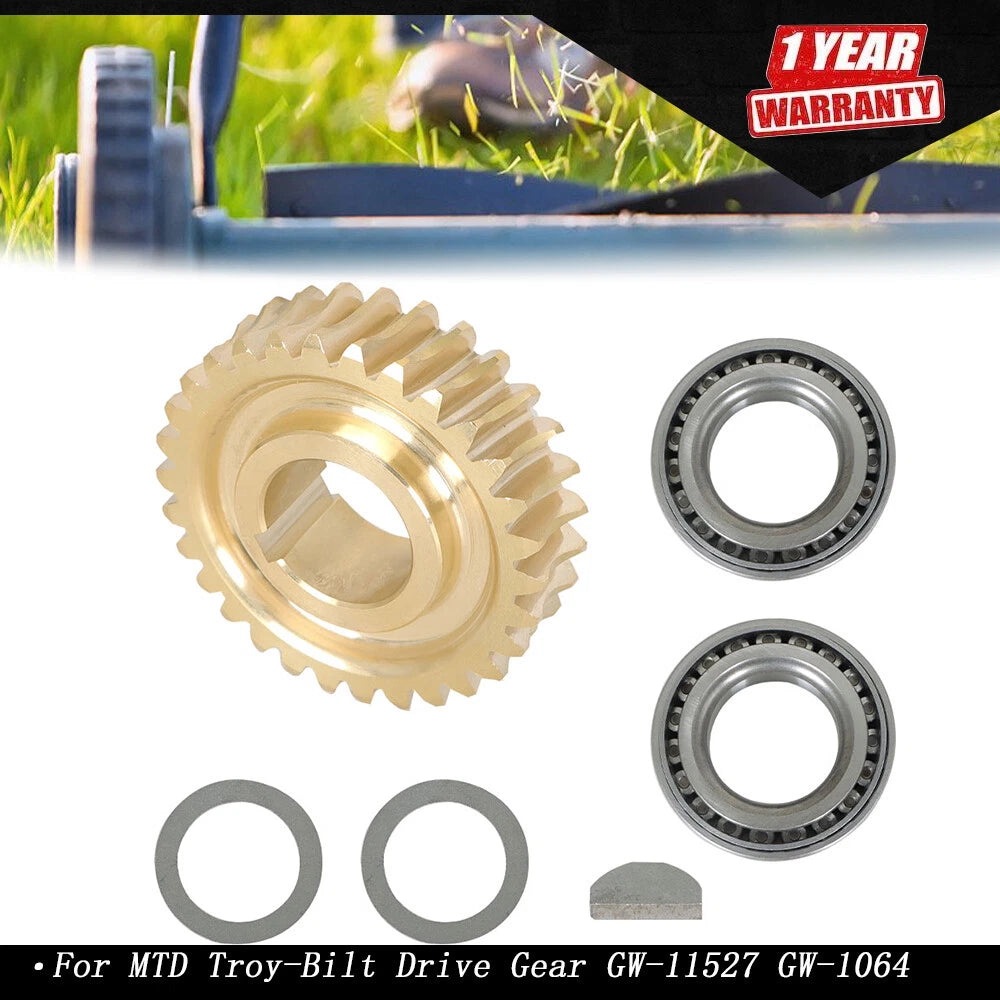 Tine Shaft Gear & Bearing for Troy Bilt Tiller (MTD)