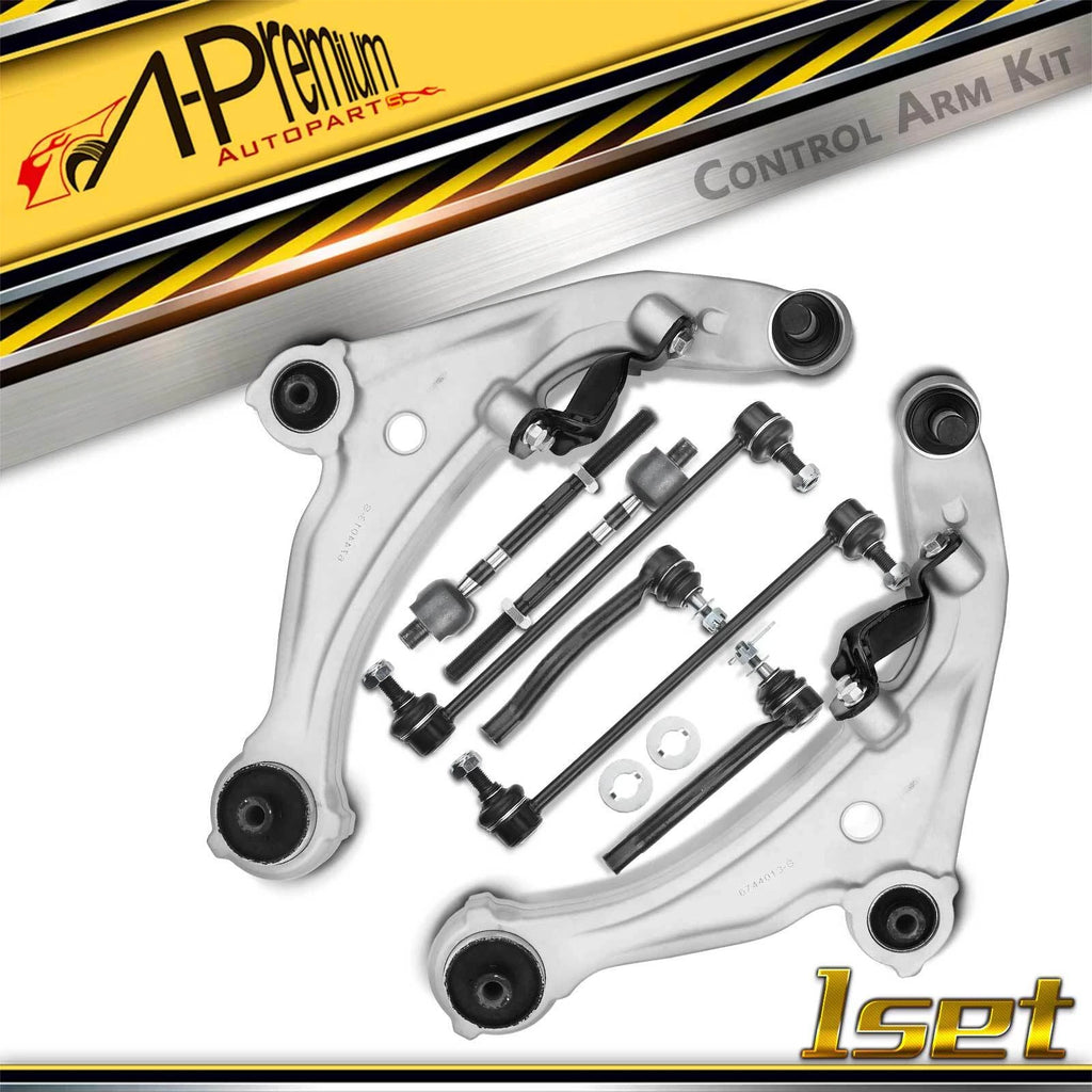 Set of 8 Front Lower Control Arm Sway Bar Links for Nissan Altima (2007–2013)