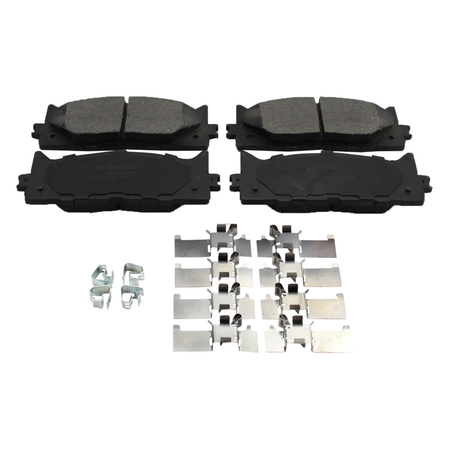 DuraGo Front Rotors & Bosch QuietCast Ceramic Brake Pads Kit for Avalon ES350 (2005–2018)