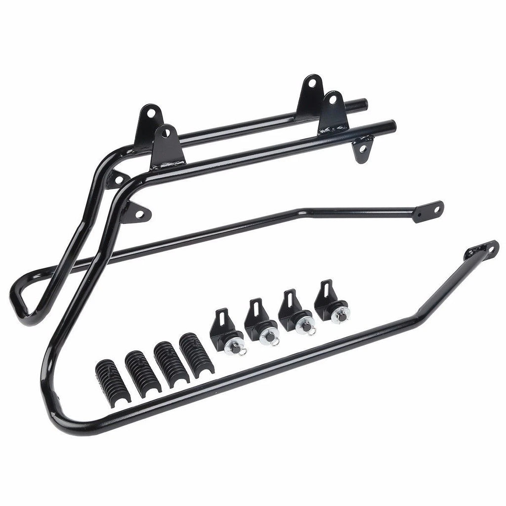 Extended Saddlebags Conversion Brackets for Harley Softail Fatboy