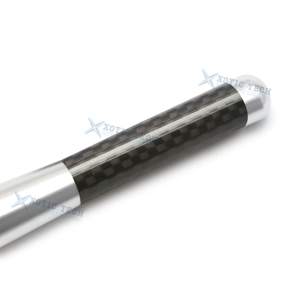 3" Universal Real Carbon Fiber Aluminum Mast Antenna for Universal (-)