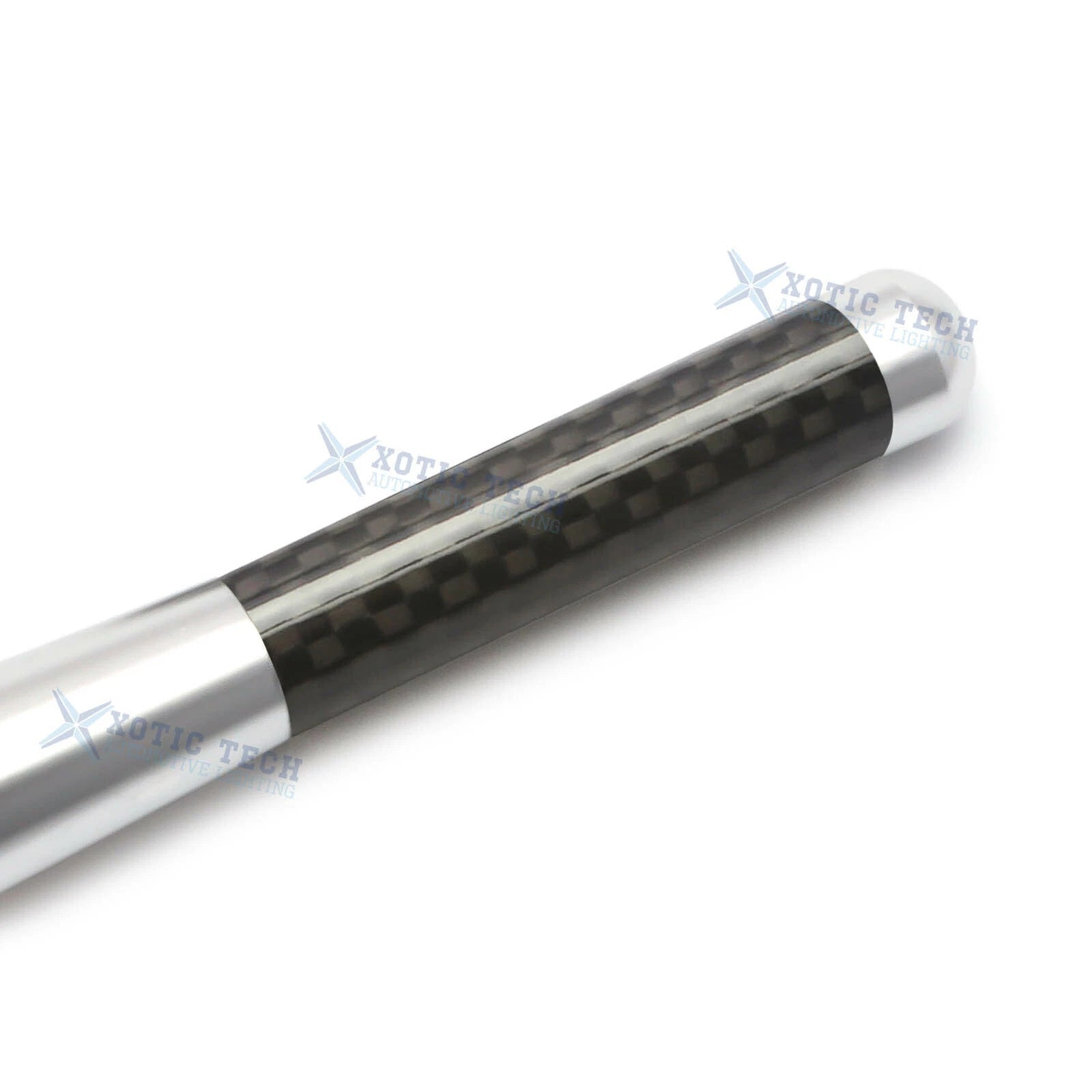 3" Universal Real Carbon Fiber Aluminum Mast Antenna for Universal (-)