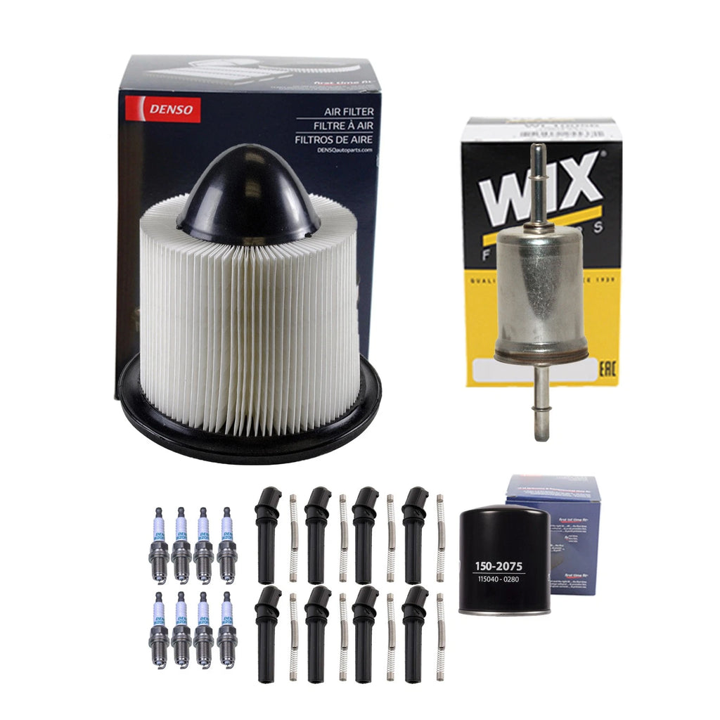 Tune Up Kit with 8 NGK Spark Plugs & Boots for Ford F-150 4.6 V8 (2006–2008)
