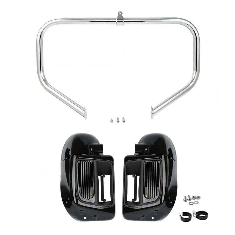 Lower Vented Fairing Crash Bar for Harley Touring (2014–2024)