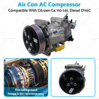 AC Compressor for Citroen C4 1.6L Diesel DV6C (2011–2015)