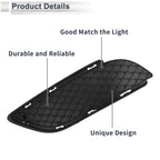 Front Left Fog Light Grill for Mercedes-Benz B W246 (2012-2018) Black