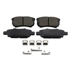 Set of 4 Bosch QuietCast Rear Ceramic Brake Pads for Sebring Caliber Patriot Lancer (2007–2010)