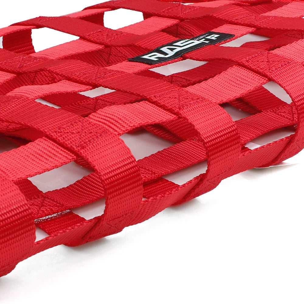 Window Net for Rally Motorsports Vehicles - Heavy Duty Yellow