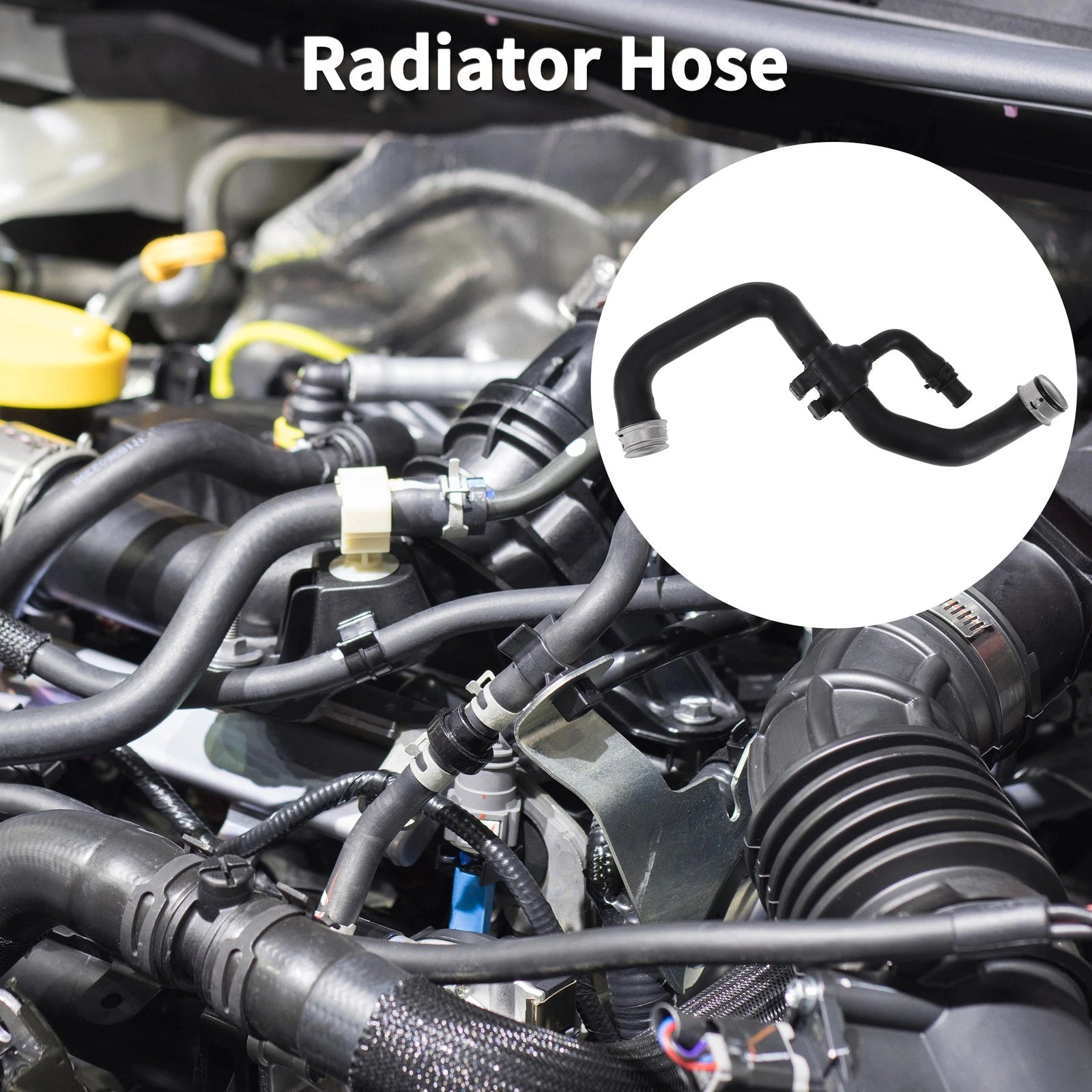 Radiator Hose for Mercedes-Benz E350 (2009–2013) No.A2045013782 Rubber