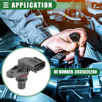 2pcs Engine Camshaft Position Sensor for Hyundai Kona (2018–2021) No. 39350-2E200