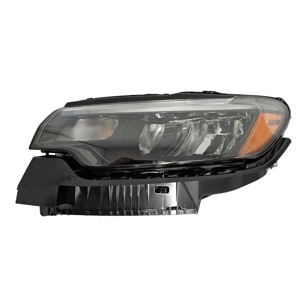 LED Reflector Headlight for Jeep Compass (2022–2026) w/o LED DRL w/ Bulb Driver