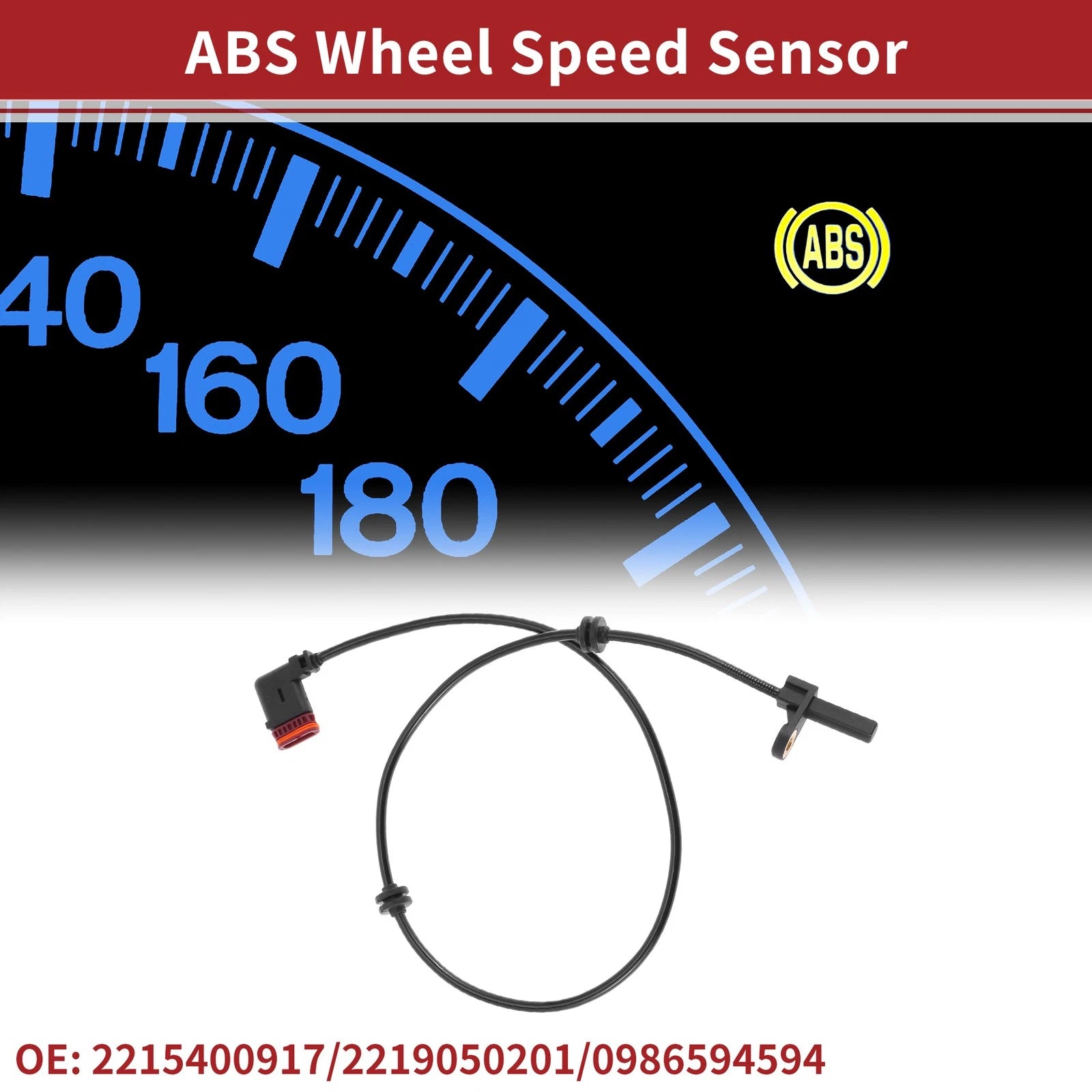 ABS Wheel Speed Sensor No. 2215400917 for Mercedes-Benz S350 (2012–2013)