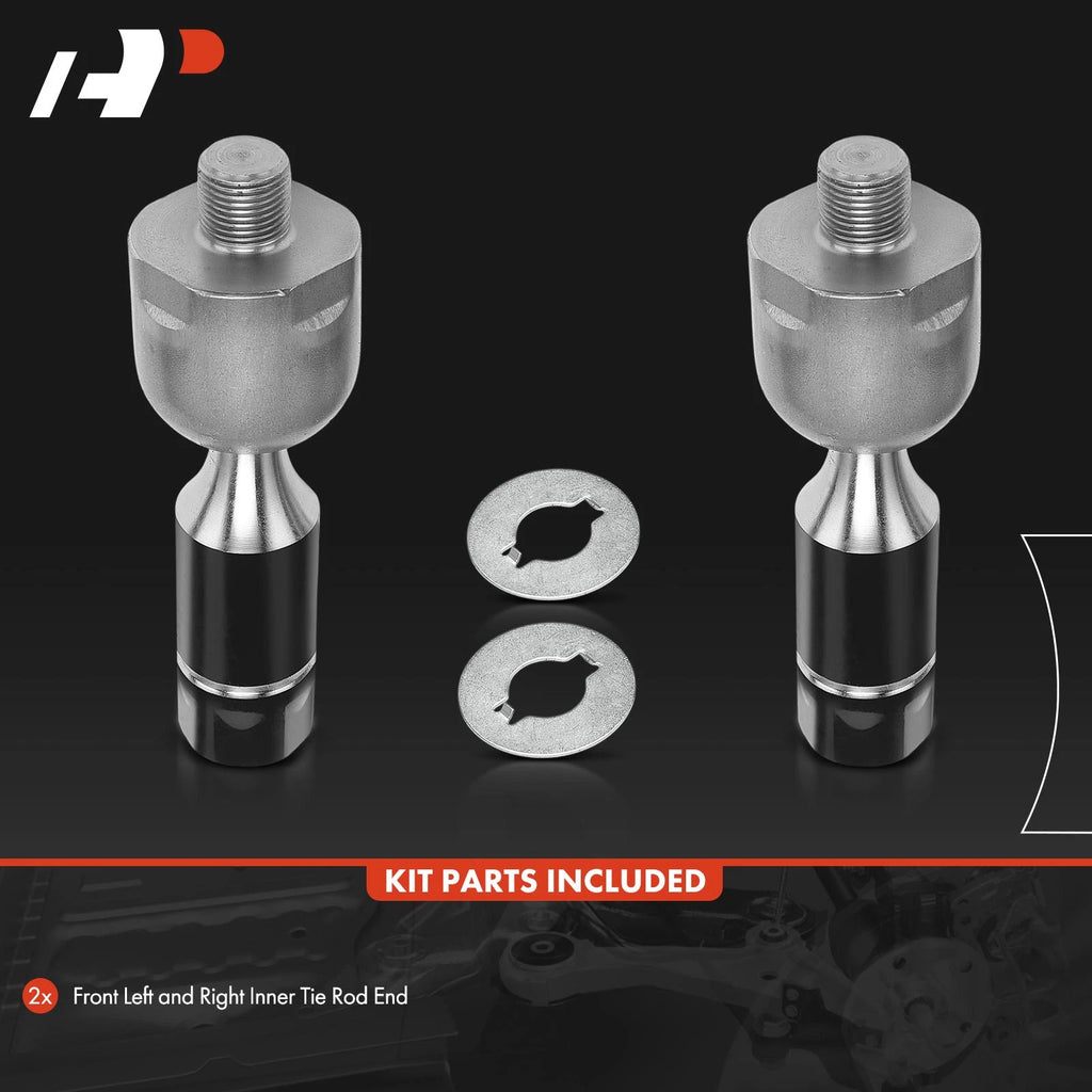 Front Inner Side Tie Rod Ends for Toyota Tacoma 1995–2004 4Runner 1996–2002