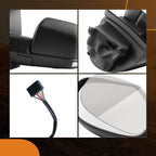 Left Mirror with Puddle Light for Ford F-150 (2015-2020)